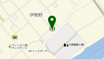 宅配ロッカーPUDO セブン-イレブン 八潮伊勢野店の地図画像