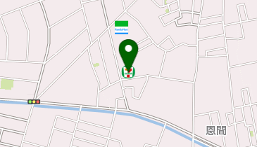 宅配ロッカーPUDO セブン-イレブン 越谷恩間中道店の地図画像