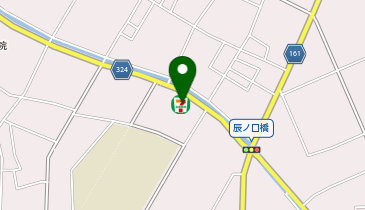 宅配ロッカーPUDO セブン-イレブン 越谷大間野町4丁目店の地図画像