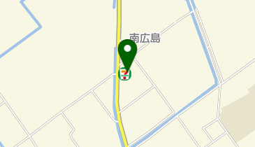 宅配ロッカーPUDO セブン-イレブン 吉川南広島店の地図画像