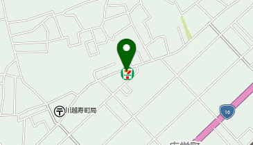 宅配ロッカーPUDO セブン-イレブン 川越寿町1丁目店の地図画像