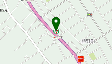 宅配ロッカーPUDO セブン-イレブン 川越諏訪町店の地図画像