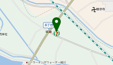 宅配ロッカーPUDO セブン-イレブン 桶川五丁台店の地図画像