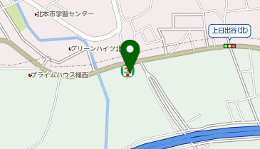 宅配ロッカーPUDO セブン-イレブン 桶川殿山店の地図画像