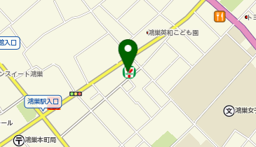 宅配ロッカーPUDO セブン-イレブン 鴻巣本町店の地図画像