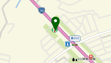 宅配ロッカーPUDO セブン-イレブン 東小川店の地図画像