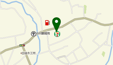 宅配ロッカーPUDO セブン-イレブン 小川増尾店の地図画像