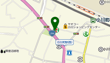 宅配ロッカーPUDO セブン-イレブン 小川町駅前店の地図画像