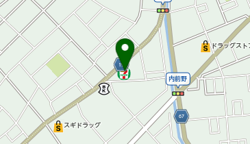 宅配ロッカーPUDO セブン-イレブン 松伏町松伏店の地図画像