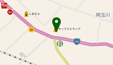 宅配ロッカーPUDO ヤックスドラッグ 小見川店の地図画像