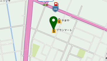 宅配ロッカーPUDO タカヤナギ グランマート湯沢インター店の地図画像