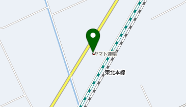 宅配ロッカーPUDO ヤマト運輸 西那須野永田センターの地図画像