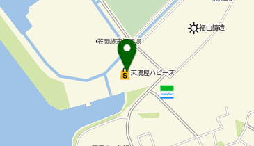 宅配ロッカーPUDO 天満屋ストア ハピーズ笠岡美の浜店の地図画像