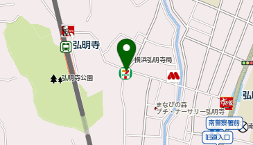 宅配ロッカーPUDO セブン-イレブン 横浜弘明寺町店の地図画像