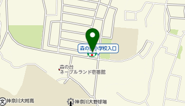 宅配ロッカーPUDO セブン-イレブン 横浜森の台店の地図画像