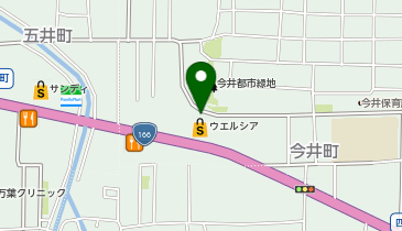 宅配ロッカーPUDO ウエルシア 橿原今井店の地図画像