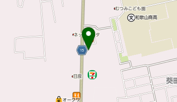宅配ロッカーPUDO ココカラファイン 大浦街道店の地図画像