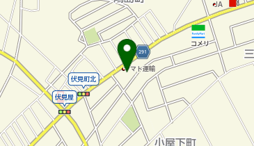 宅配ロッカーPUDO ヤマト運輸 碧南伏見センターの地図画像