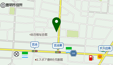 宅配ロッカーPUDO ヤマト運輸 豊明吉池センターの地図画像