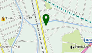 宅配ロッカーPUDO ヤマト運輸 幸田センターの地図画像