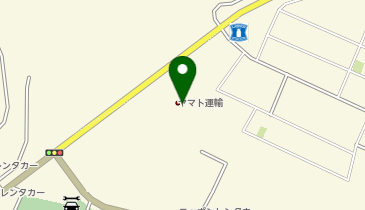 宅配ロッカーPUDO ヤマト運輸 函館臨空センターの地図画像