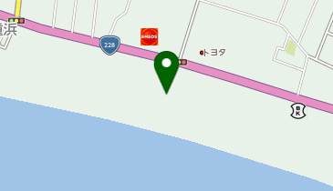 宅配ロッカーPUDO ヤマト運輸 北斗七重浜センターの地図画像