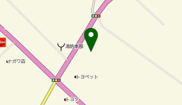 宅配ロッカーPUDO ヤマト運輸 北海道森センターの地図画像