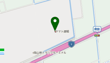 宅配ロッカーPUDO ヤマト運輸 倉益センターの地図画像