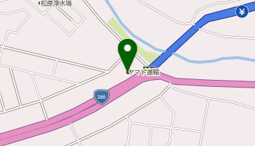 宅配ロッカーPUDO ヤマト運輸 山形松波センターの地図画像
