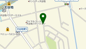 宅配ロッカーPUDO サツドラ 大谷地東店の地図画像