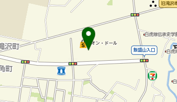 宅配ロッカーPUDO リオン・ドール 滝沢店の地図画像