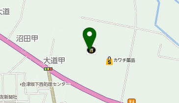 宅配ロッカーPUDO リオン・ドール 坂下店の地図画像