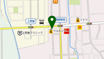 宅配ロッカーPUDO ウエルシア 野々市御経塚店の地図画像