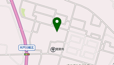 宅配ロッカーPUDO 笑ふるタウンならはの地図画像