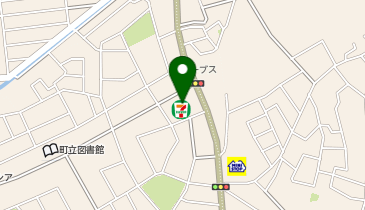 宅配ロッカーPUDO セブン-イレブン 嵐山むさし台1丁目店の地図画像
