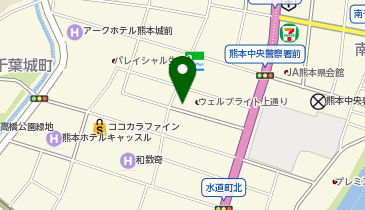 宅配ロッカーPUDO ヤマト運輸 上通りセンターの地図画像