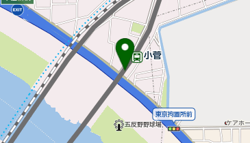 宅配ロッカーPUDO 東武ストア 小菅店の地図画像