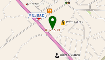 宅配ロッカーPUDO ヤオコー 嵐山バイパス店の地図画像