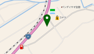 宅配ロッカーPUDO 天満屋ストア ハピーズ郡家店の地図画像
