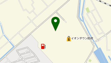 宅配ロッカーPUDO イオンタウン防府の地図画像