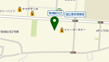 宅配ロッカーPUDO イトーヨーカドー 八王子店の地図画像