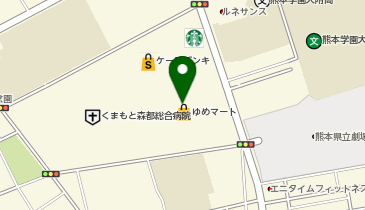 宅配ロッカーPUDO イズミ ゆめマート大江の地図画像