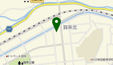 宅配ロッカーPUDO ヤマト運輸 賀来センターの地図画像