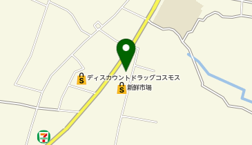 宅配ロッカーPUDO ヤマト運輸 松岡センターの地図画像