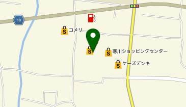 宅配ロッカーPUDO ザ・ビッグ 寒川店の地図画像