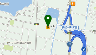 宅配ロッカーPUDO マルナカ 林店の地図画像
