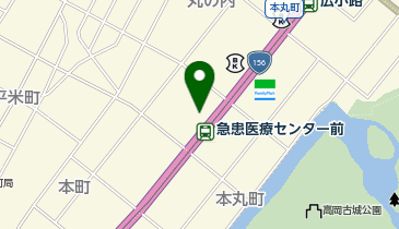 宅配ロッカーPUDO アルビス 丸の内店の地図画像
