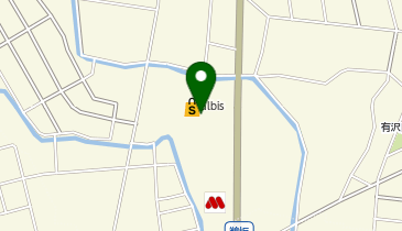 宅配ロッカーPUDO アルビス 羽根店の地図画像