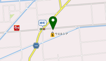 宅配ロッカーPUDO ウエルシア 能美寺井店の地図画像