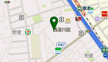 宅配ロッカーPUDO ライフ 塚本店の地図画像